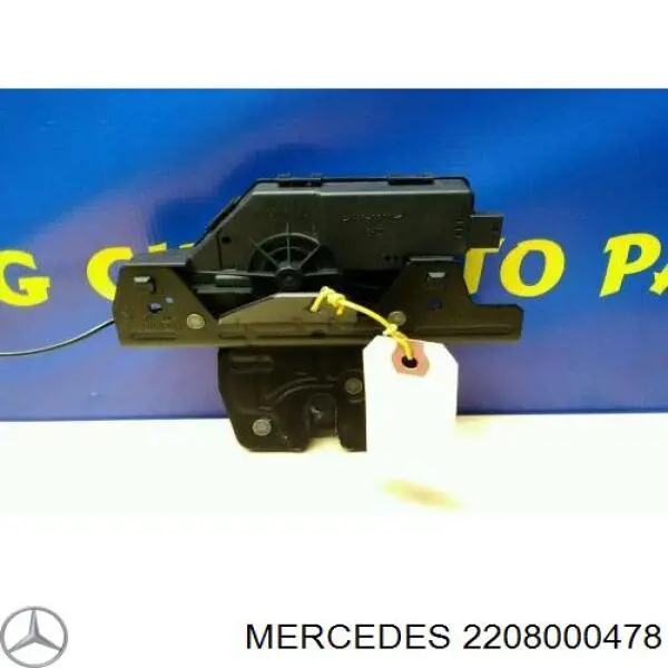 Zamek klapy bagażnika (3/5 drzwi tylnych) Mercedes 2208000478 cena, od 151,85 USD