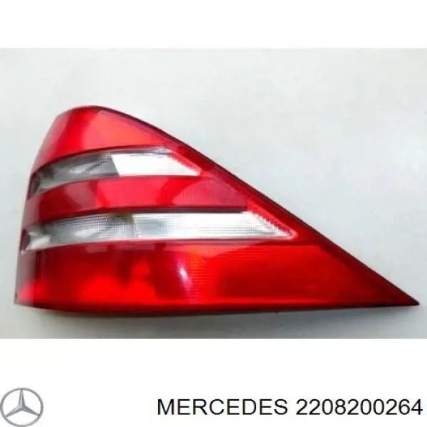 Lampa zespolona tylna prawa Mercedes 2208200264 cena, od 54,90 USD