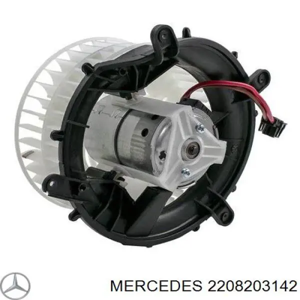 Silniczek wentylatora nagrzewnicy (ogrzewacza wnętrza) Mercedes 2208203142 cena, od 68,92 USD