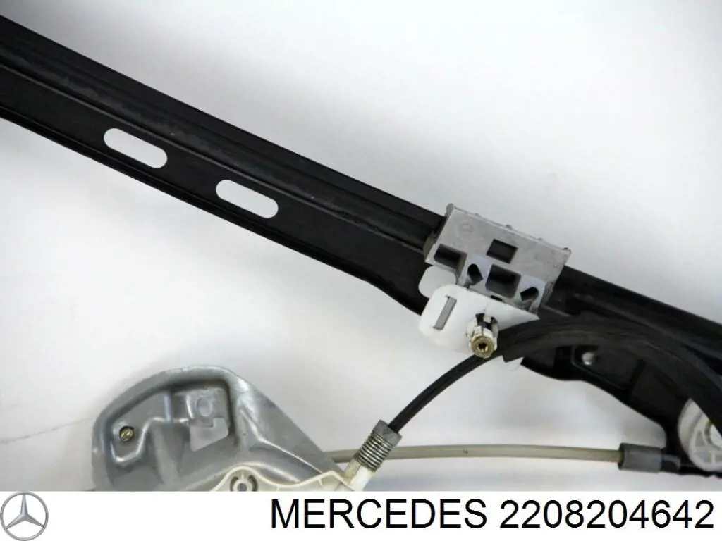 Do koszyka 2208205442 Mercedes Silniczek podnośnika szyby drzwi przednich prawych