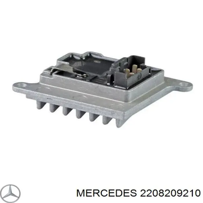 2208209210 Mercedes Rezystor wentylatora nagrzewnicy (ogrzewacza kabiny)