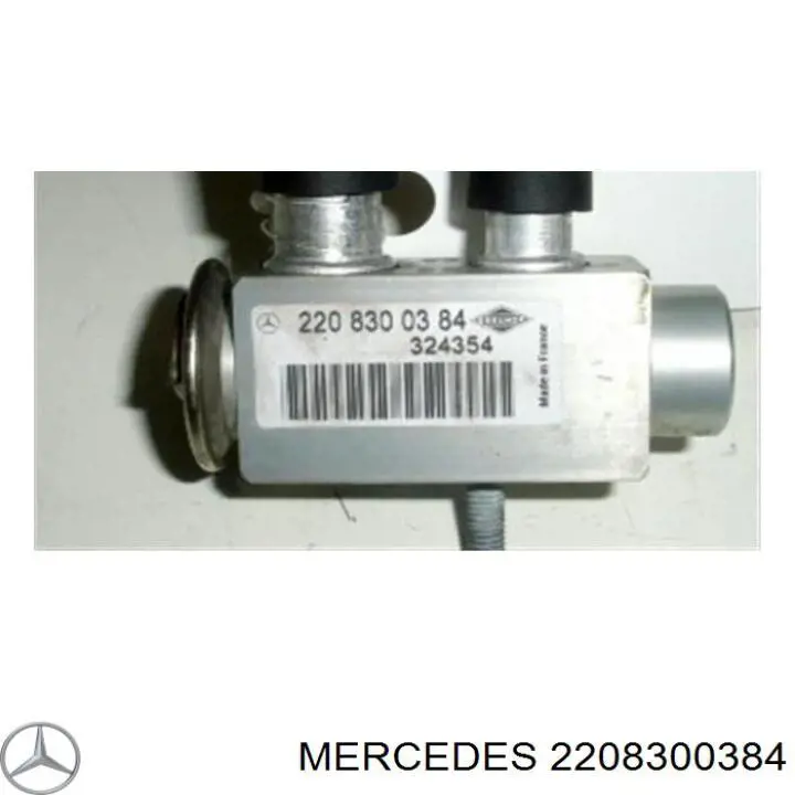 2208300384 Mercedes Zawór termostatyczny klimatyzacji