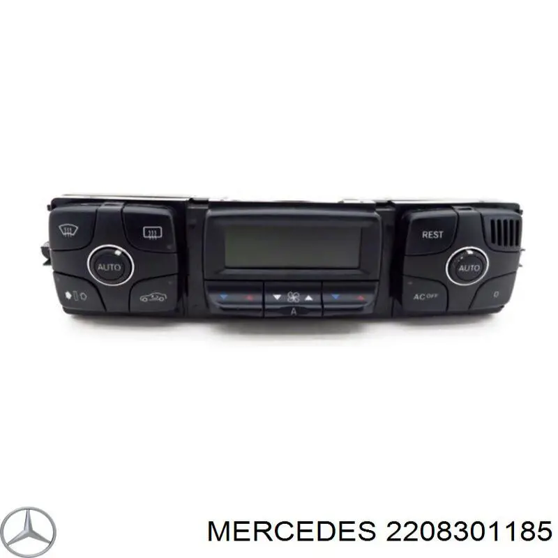 2208301185 Mercedes Sterownik trybów ogrzewania/klimatyzacji