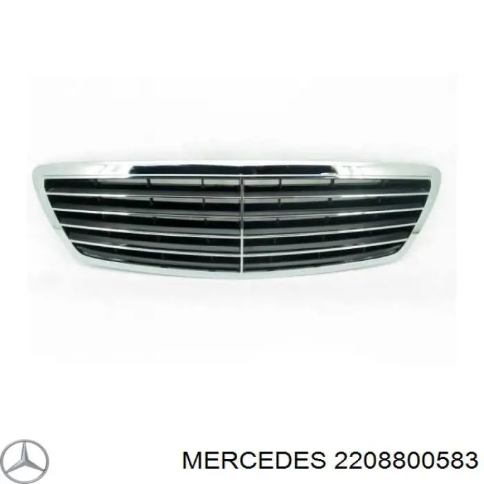 Atrapa chłodnicy Mercedes 2208800583 cena, od 35,04 USD