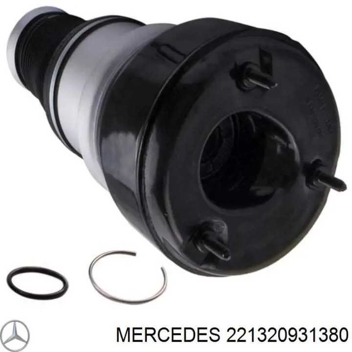 Do koszyka 221320931380 Mercedes Amortyzator przedni