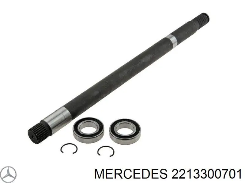 2213300701 Mercedes Wał napędowy półosi pośredni