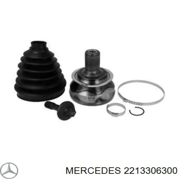 2213306300 Mercedes półoś napędowa przednia lewa