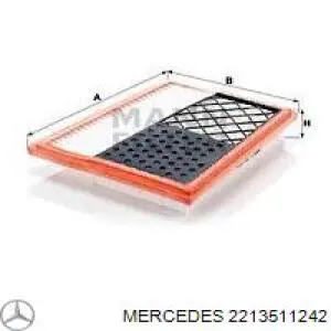 2213511242 Mercedes Silentblock tylnej belki
