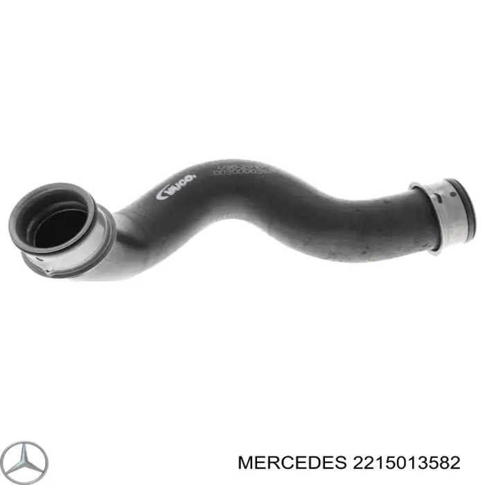 2215013582 Mercedes Przewód (króciec) chłodnicy górny