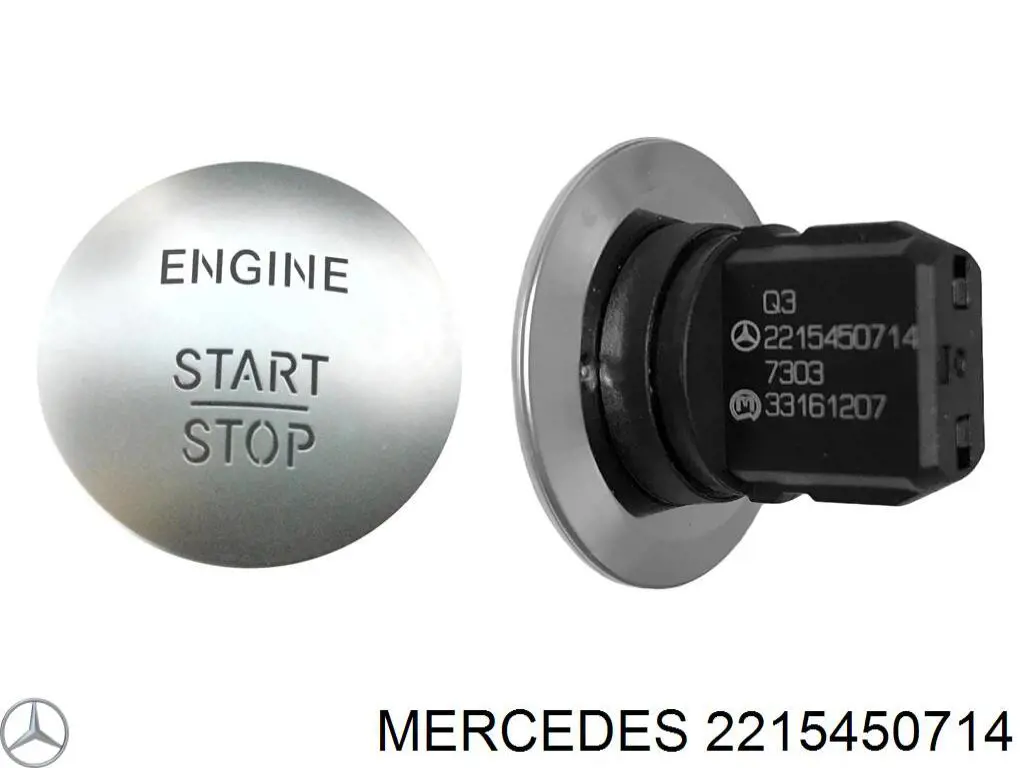 Przycisk uruchamiania silnika Mercedes 2215450714 cena, od 21,09 USD