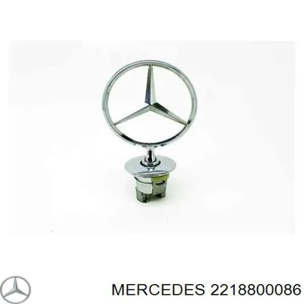 Emblemat na maskę Mercedes 2218800086 cena, od 64,21 USD