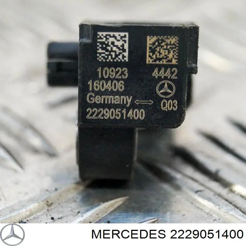 2229051400 Mercedes Czujnik AIRBAG przedni
