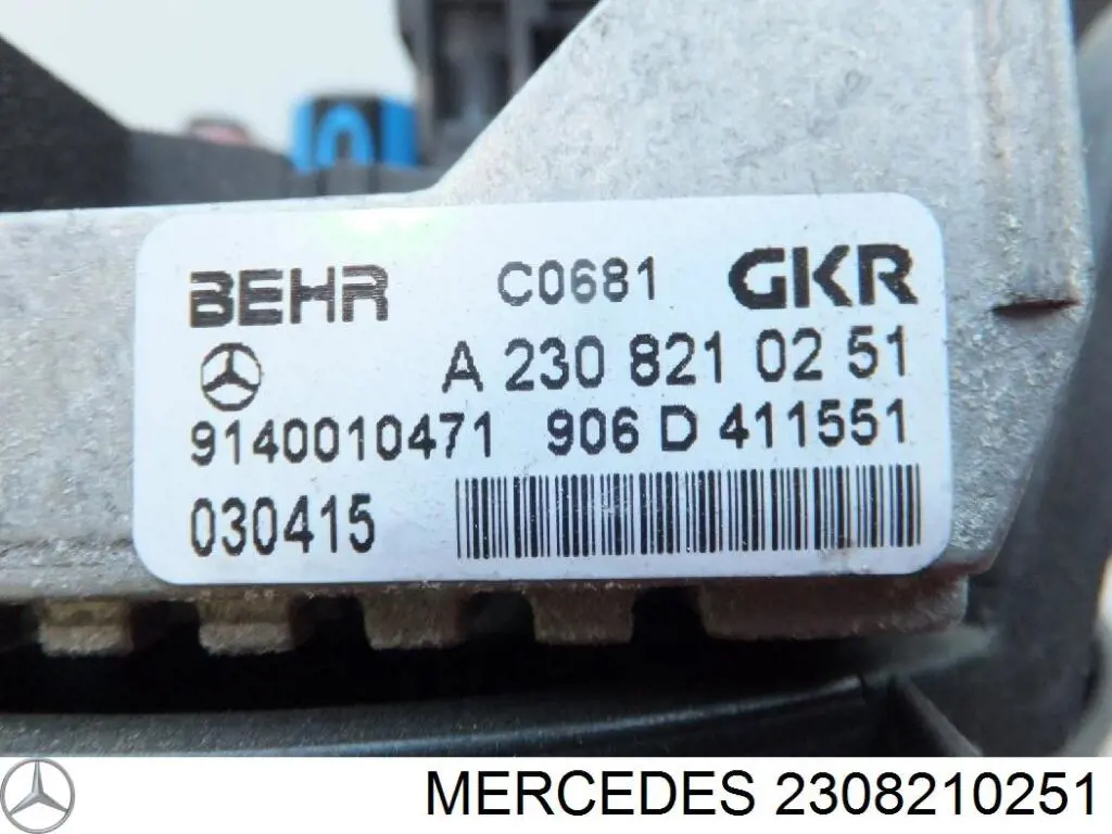 Rezystor wentylatora nagrzewnicy (ogrzewacza kabiny) Mercedes 2308210251 cena, od 71,53 USD