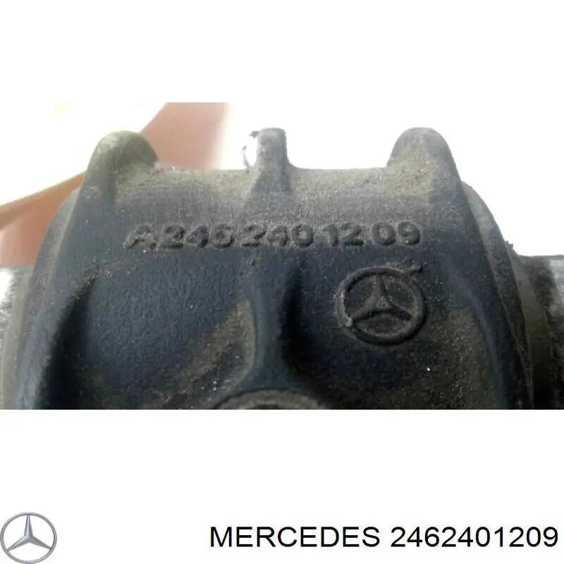 Poduszka (podpora) silnika tylna Mercedes 2462401209 cena, od 61,20 USD