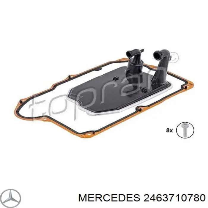 Do koszyka 2463710780 Mercedes Uszczelka miski automatycznej/mechanicznej skrzyni biegów