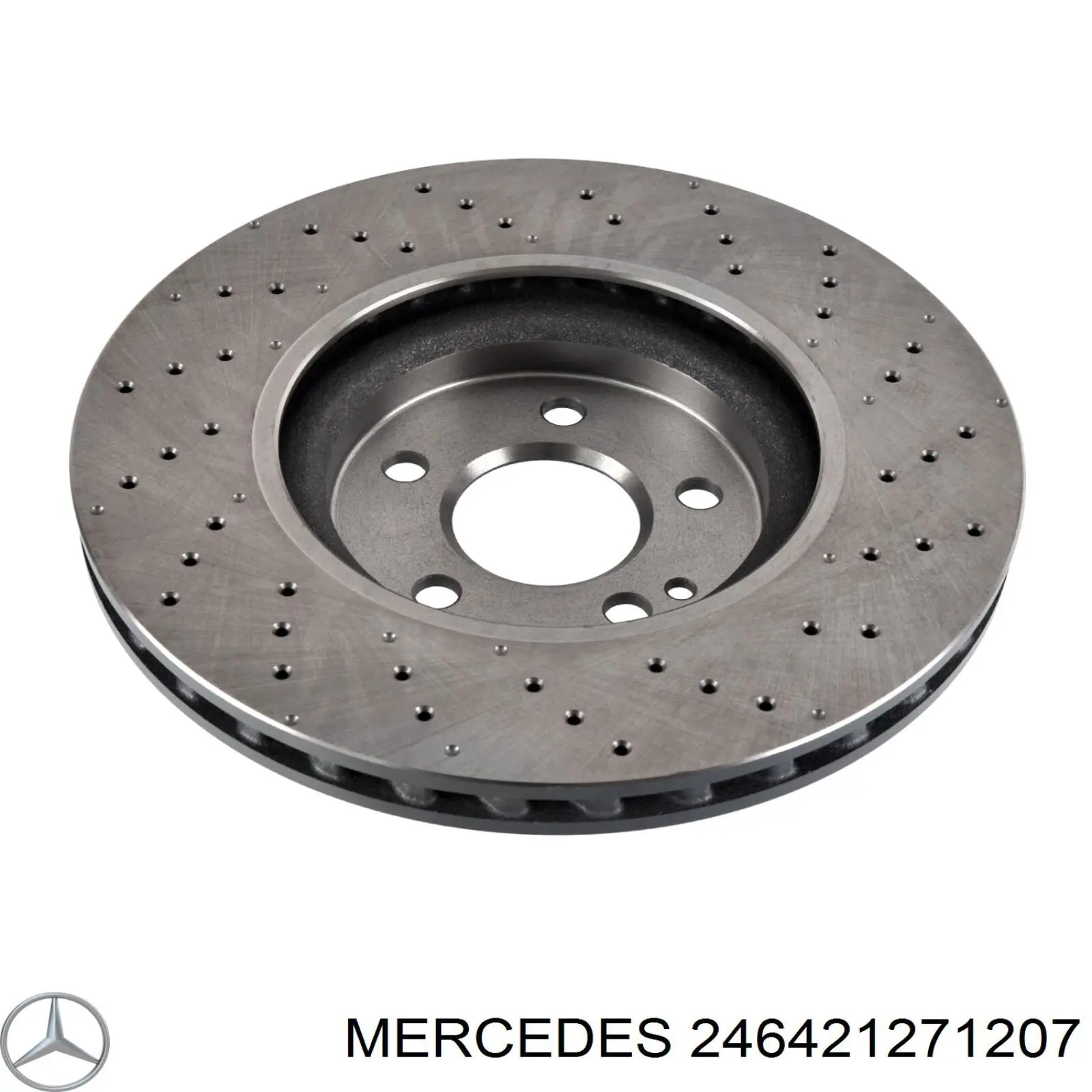 Tarcza hamulcowa przednia Mercedes 246421271207 cena, od 71,41 USD