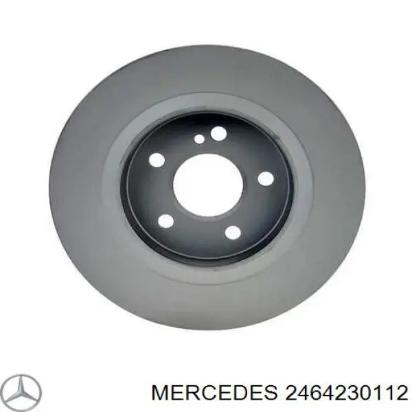 Tarcza hamulcowa tylna Mercedes 2464230112 cena, od 42,56 USD