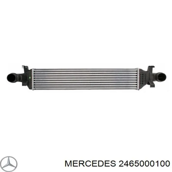 2465000100 Mercedes Chłodnica intercoolera