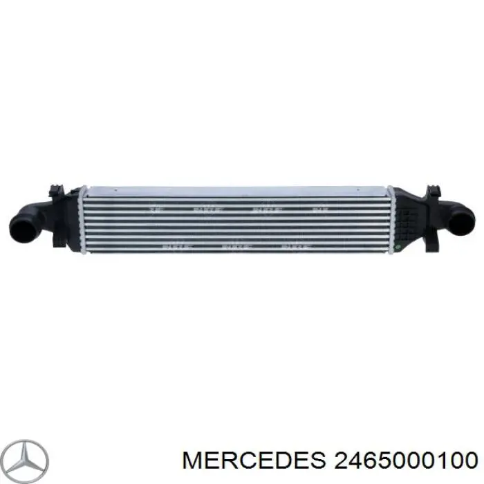 Chłodnica intercoolera Mercedes 2465000100 cena, od 160,76 USD
