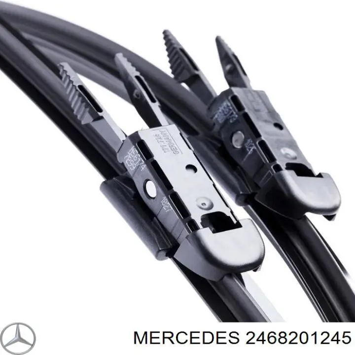 2468201245 Mercedes Pióro wycieraczki szyby przedniej, zestaw (2 szt.)