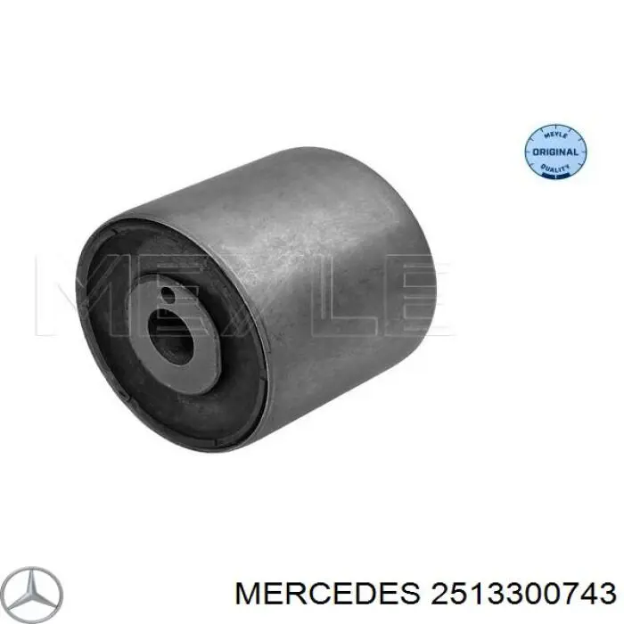 Silentblock przedniego wahacza dolnego Mercedes 2513300743 cena, od 81,19 USD