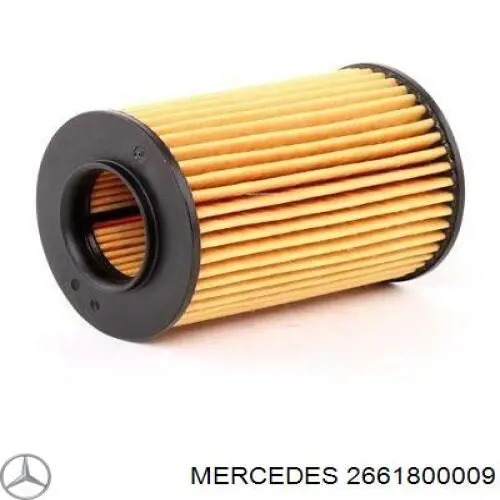 Filtr oleju Mercedes 2661800009 cena, od 6,79 USD