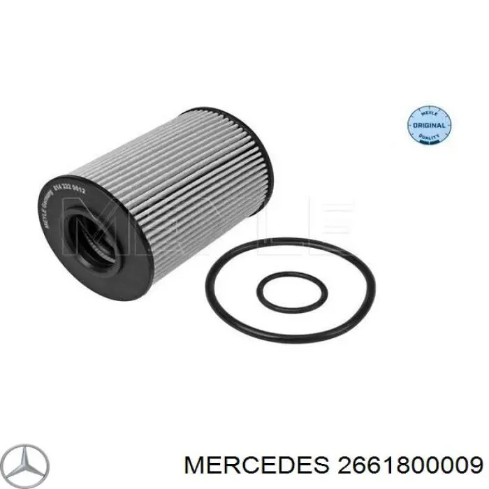 Do koszyka 2661800009 Mercedes Filtr oleju