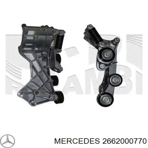 Napinacz paska napędowego Mercedes 2662000770 cena, od 25,80 USD