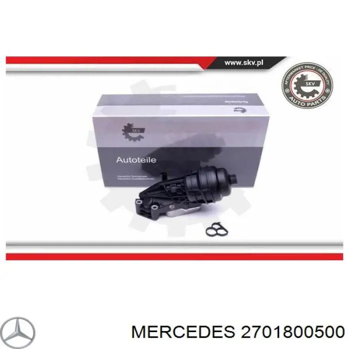 Obudowa filtra oleju do Mercedes B (W247)