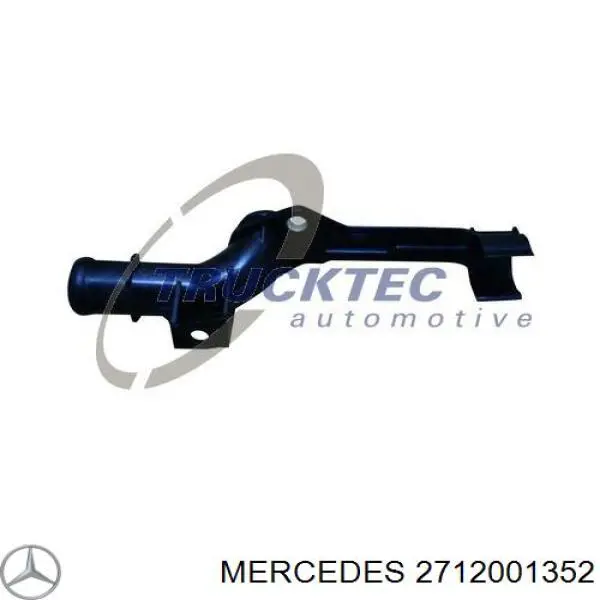 Rura (przewód) chłodnicy oleju, od bloku do chłodnicy Mercedes 2712001352 cena, od 16,48 USD