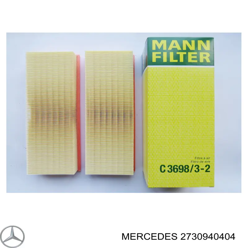 Do koszyka 2730940404 Mercedes Filtr powietrza