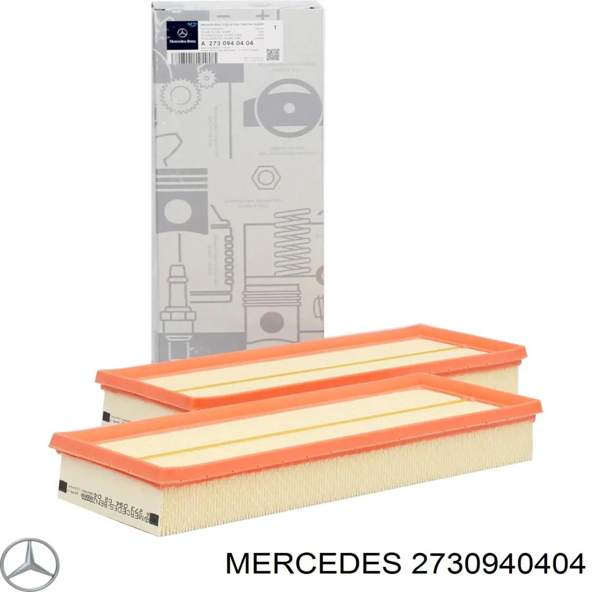Filtr powietrza 2730940404 Mercedes