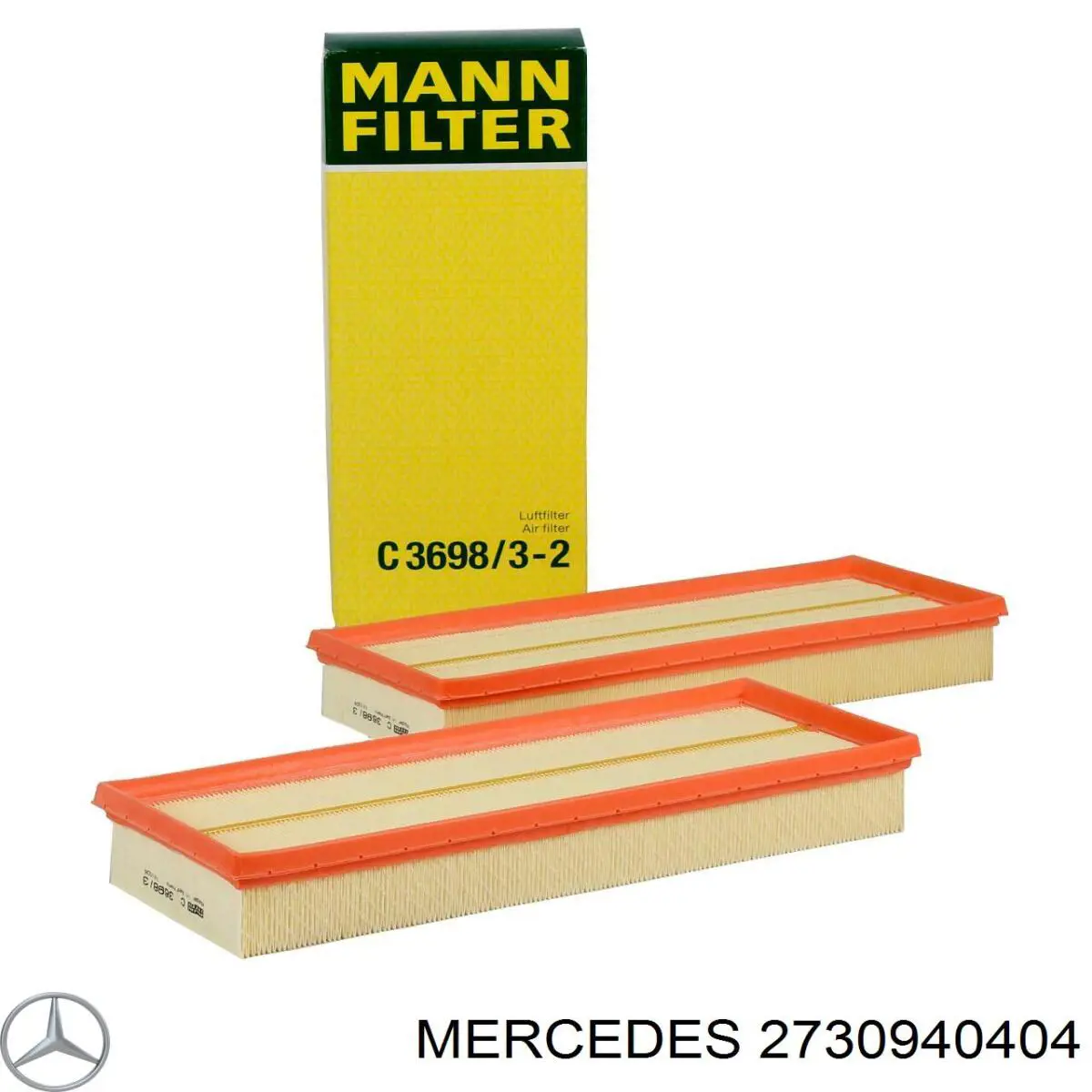 2730940404 Mercedes Filtr powietrza