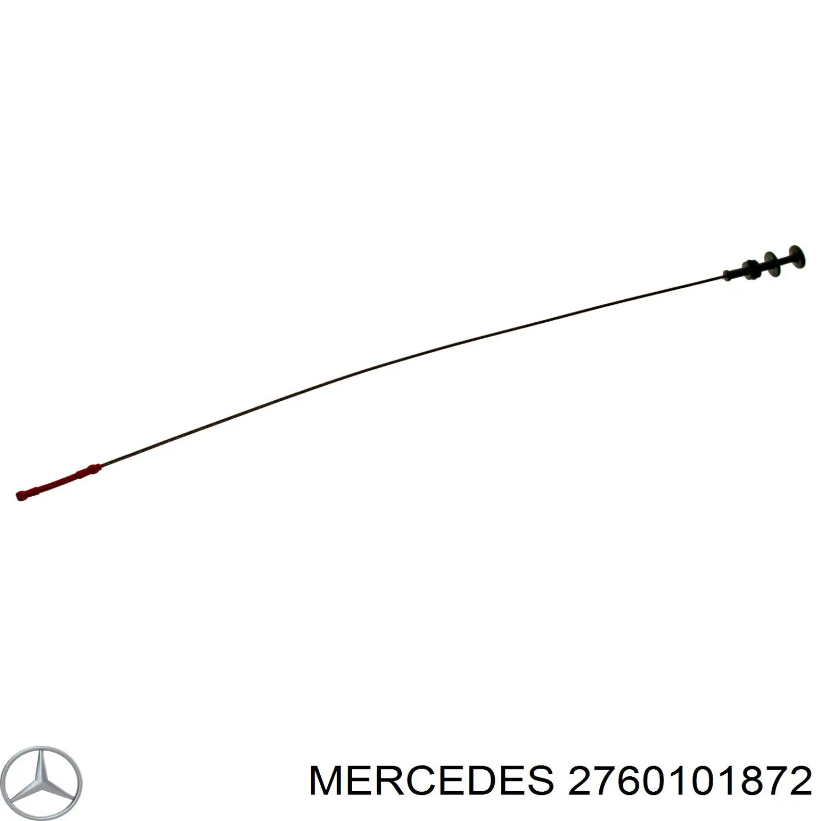 Bagnet poziomu oleju w silniku Mercedes 2760101872 cena, od 12,16 USD