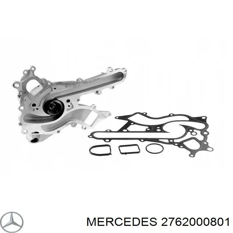 Pompa chłodząca wodna Mercedes 2762000801 cena, od 130,55 USD