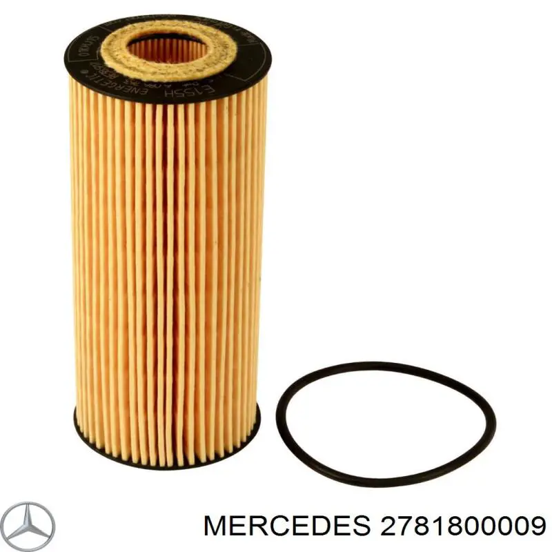 Filtr oleju Mercedes 2781800009 cena, od 9,58 USD