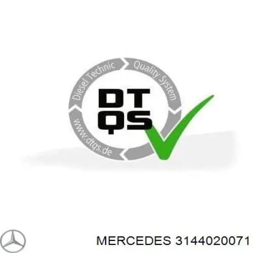 Do koszyka 3144020071 Mercedes Śruba koła tylna