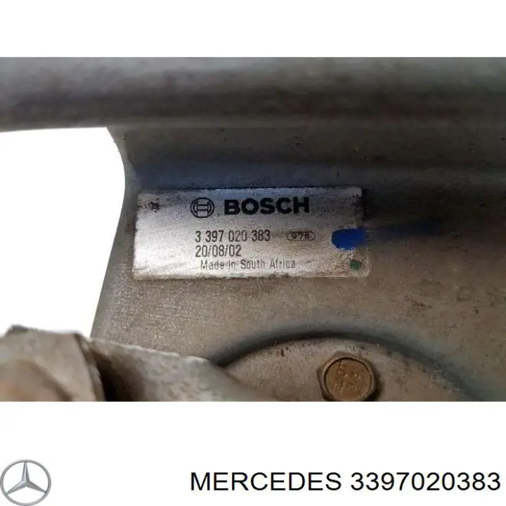 Mechanizm wycieraczek Mercedes 3397020383 cena, od 36,96 USD