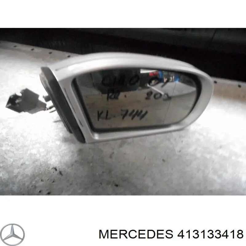 Lusterko wsteczne prawe Mercedes 413133418 cena, od 139,61 USD