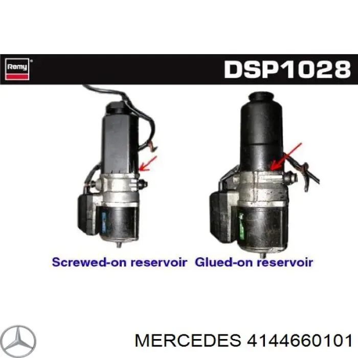 Do koszyka 4144660101 Mercedes Pompa wspomagania hydraulicznego kierownicy