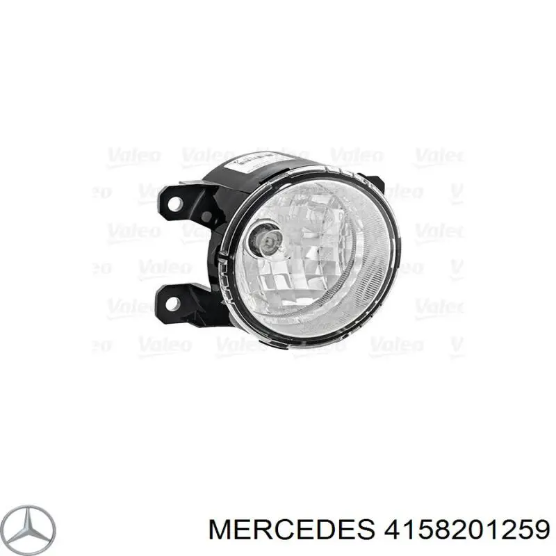 4158201259 Mercedes Reflektor jazdy dziennej