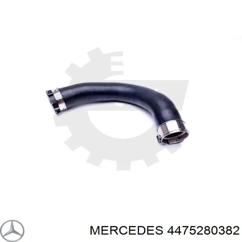 Przewód (króciec) intercoolera Mercedes 4475280382 cena, od 60,80 USD