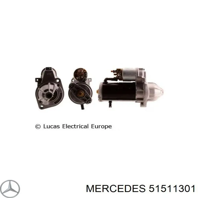 Rozrusznik Mercedes 51511301 cena, od 116,98 USD