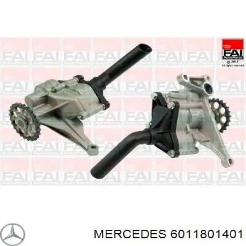 Pompa oleju Mercedes 6011801401 cena, od 102,24 USD