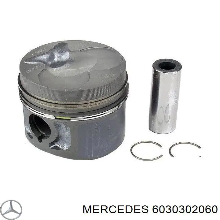 6030302060 Mercedes Panewki korbowodowe wału korbowego, zestaw, 2. naprawa (+0,50)