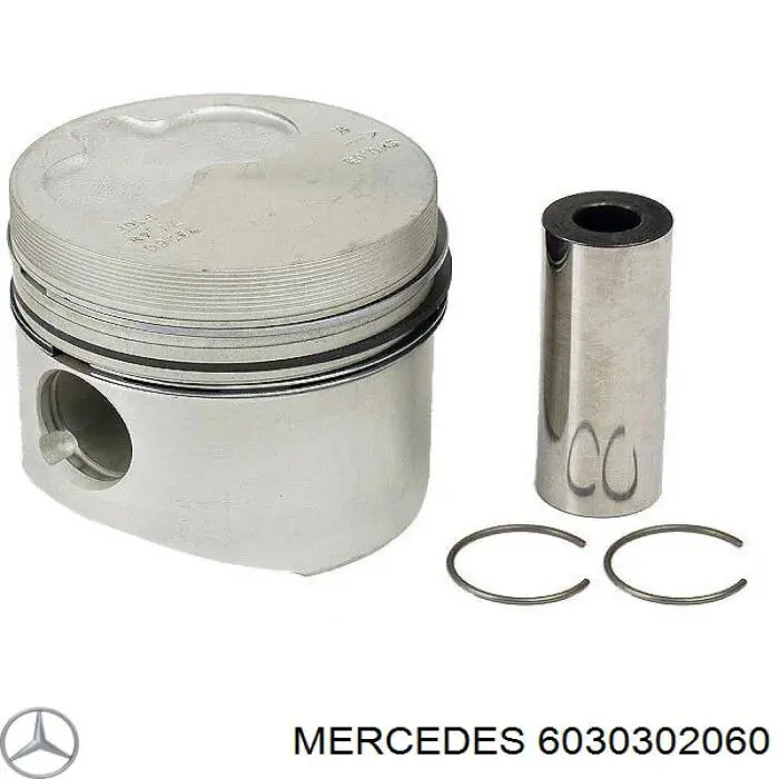 Panewki korbowodowe wału korbowego, zestaw, 2. naprawa (+0,50) Mercedes 6030302060 cena, od 15,58 USD