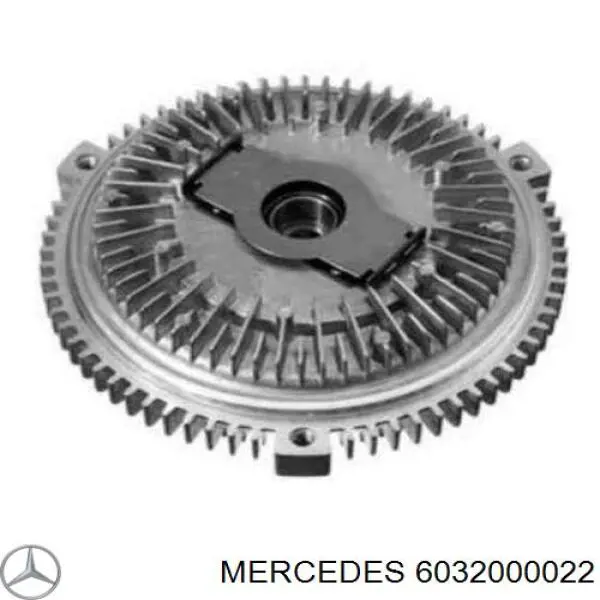 Sprzęgło wiskotyczne wentylatora chłodzenia Mercedes 6032000022 cena, od 78,71 USD