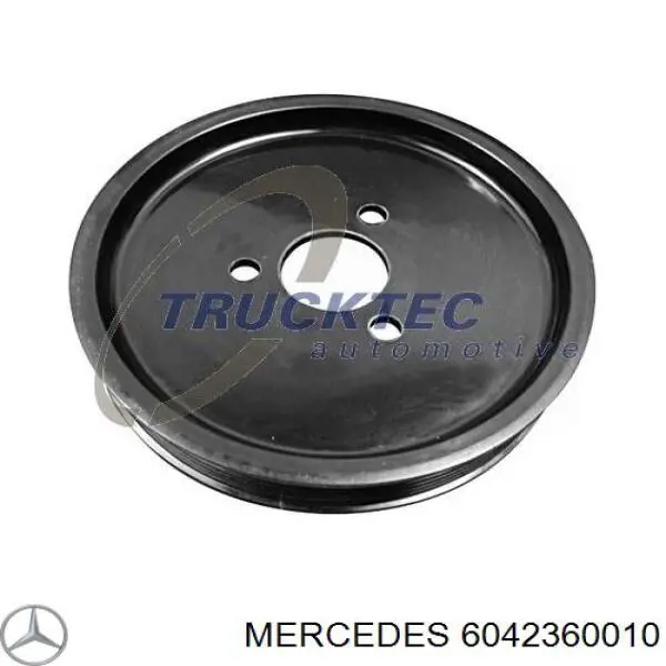 6042360010 Mercedes Koło pasowe pompy wspomagania hydraulicznego