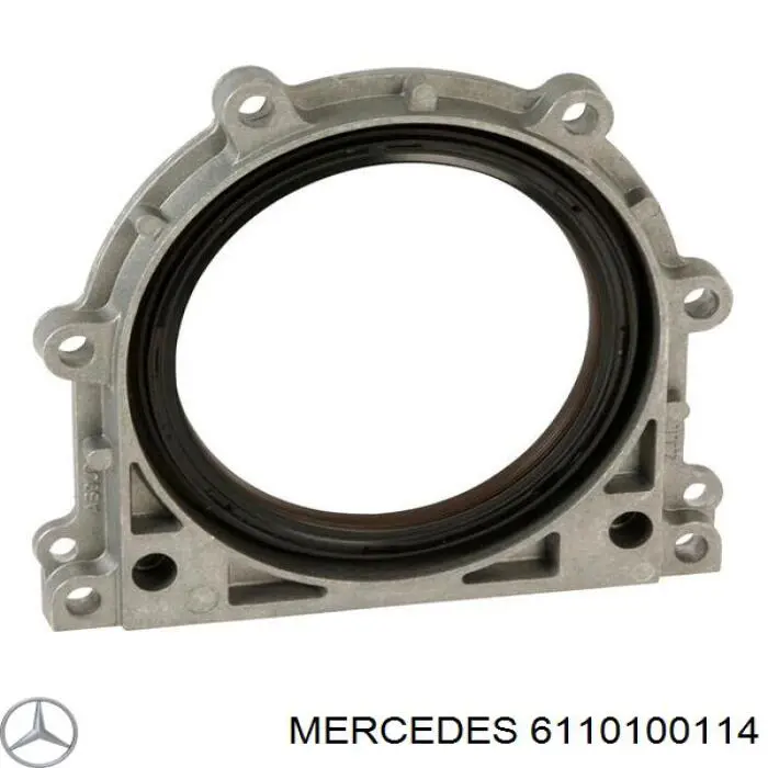 6110100114 Mercedes Uszczelniacz wału korbowego silnika tylny