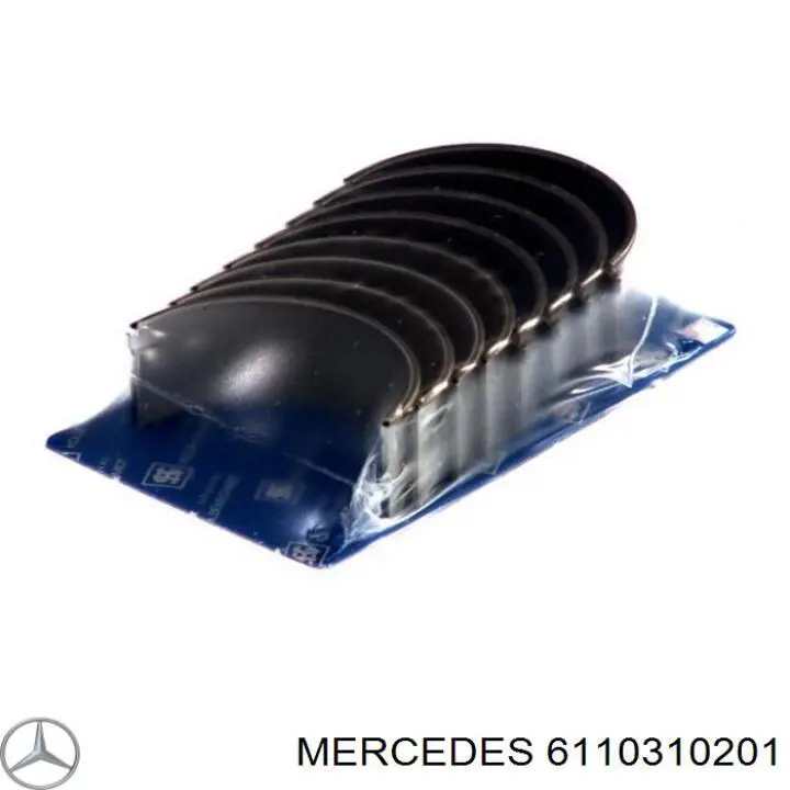 Wał korbowy silnika 6110310201 Mercedes